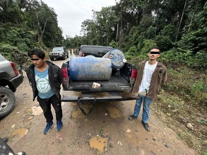 Detención de Alcides Cantero en operativo antinarcótico en Villa Tunari