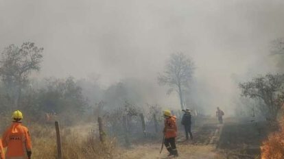 Incendios forestales en Bolivia