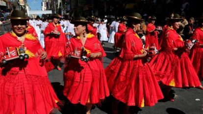 Día Internacional del Folklore en Bolivia