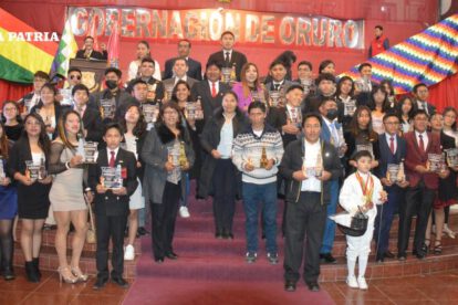 Deportistas de Oruro galardonados con los Faros de Oro y Plata