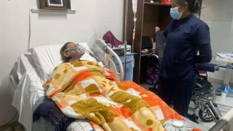 Eidy Roca en cuidados intensivos