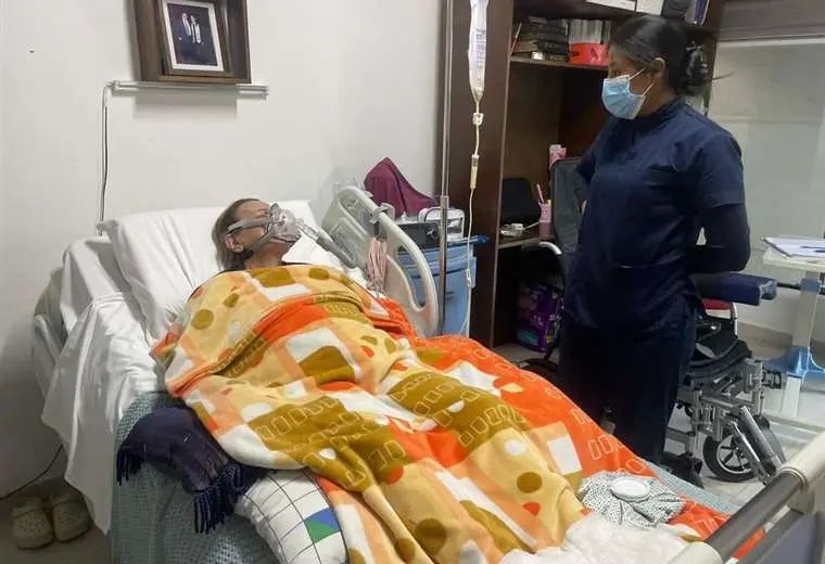 Eidy Roca en cuidados intensivos