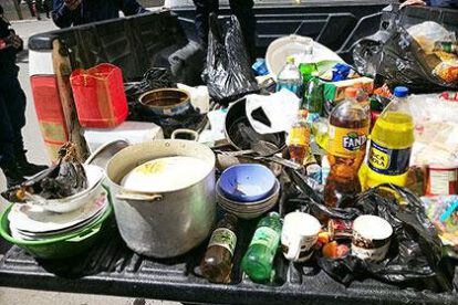 Decomisan alimentos en putrefacción en La Paz