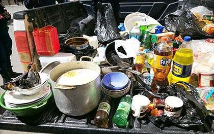 Decomisan alimentos en putrefacción en La Paz