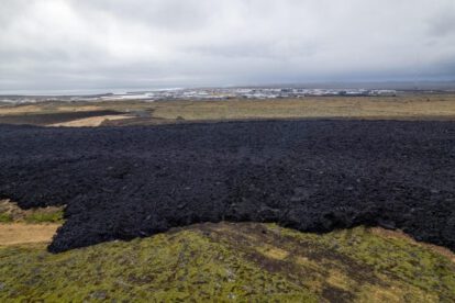 Erupción volcánica en Islandia