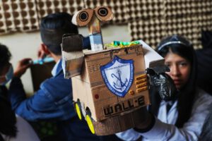 Concurso de robótica Calahumanatronic en La Paz