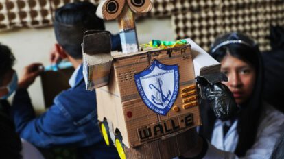 Concurso de robótica Calahumanatronic en La Paz