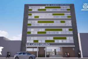 Obras educativas en Liceo Oruro