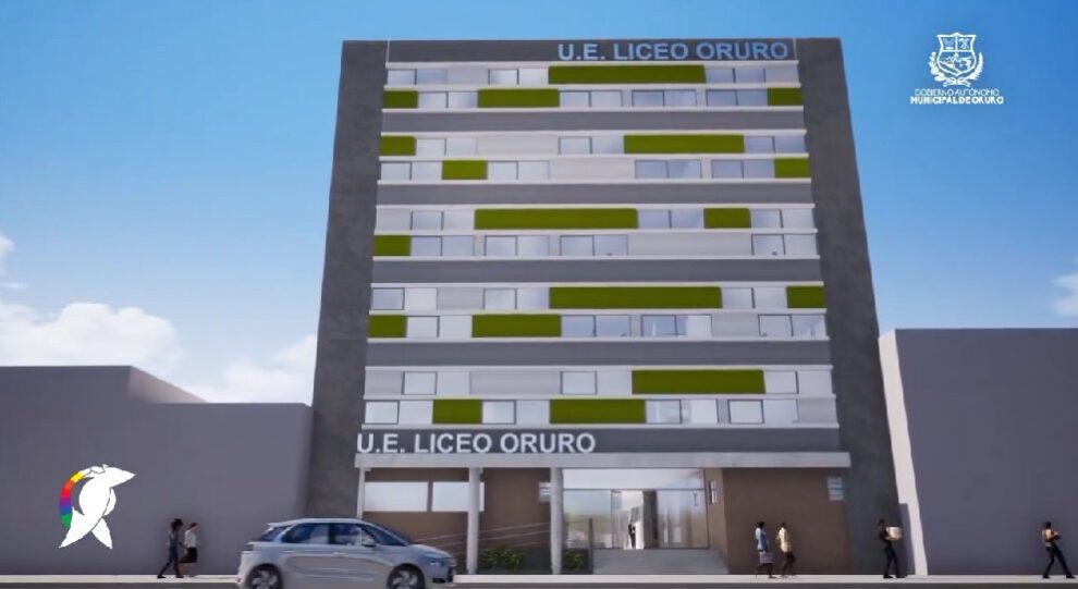 Obras educativas en Liceo Oruro