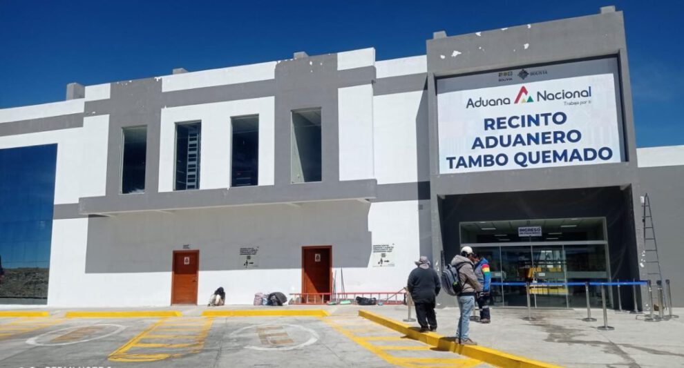 Recinto Aduanero Tambo Quemado inaugurado por Luis Arce