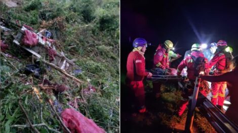 Accidente en ruta Cochabamba-Santa Cruz