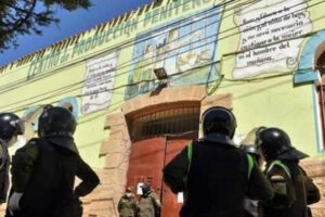 Hacinamiento en penal de San Pedro de Oruro