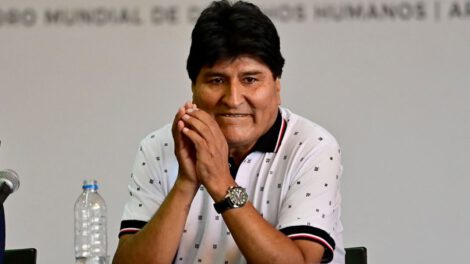 Evo Morales persona no grata en Vinto, Oruro