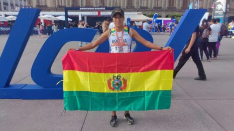 Edith Mamani destaca en el Maratón de la Ciudad de México