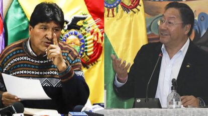 Reconocimiento de Maduro por Arce y Morales