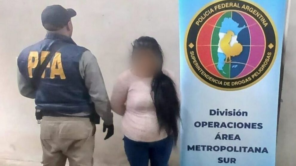 Captura de narco boliviana en Lomas de Zamora