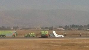 Incidente en Aeropuerto de Cochabamba: Avioneta de FAB sufre problemas en aterrizaje