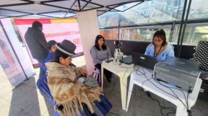 Empadronamiento en La Paz