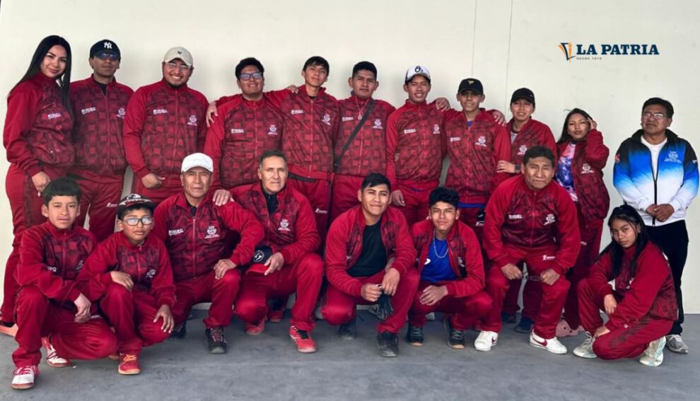 Selección orureña raqueta frontón