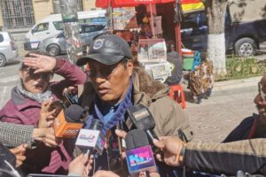 Movilizaciones Transporte Pesado Oruro tras aprehensión de Juan Yujra