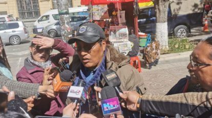 Movilizaciones Transporte Pesado Oruro tras aprehensión de Juan Yujra