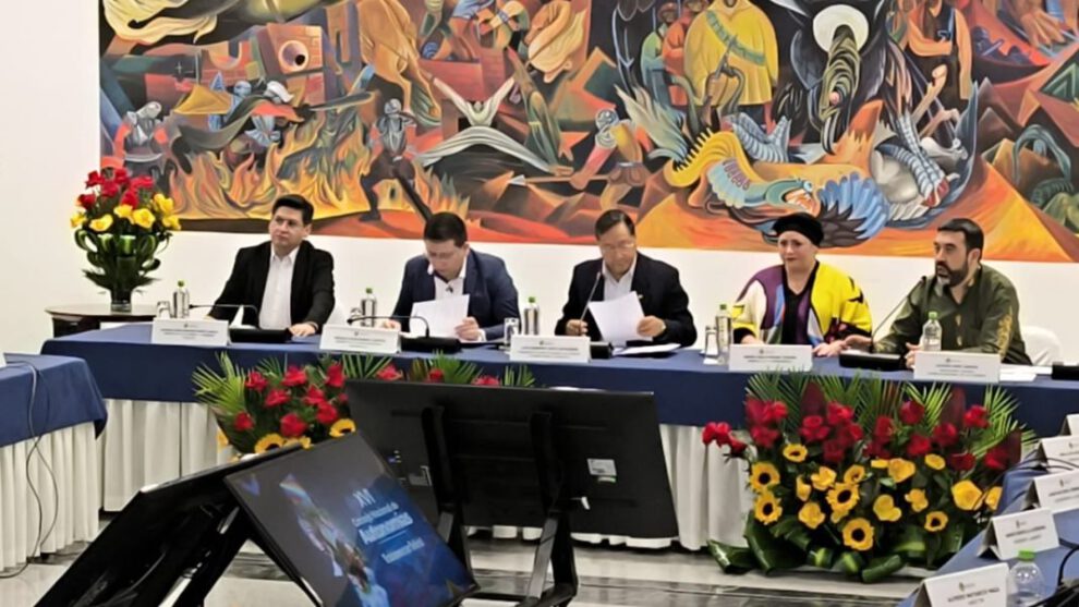 Censo 2024 en reunión de gobernadores de Bolivia