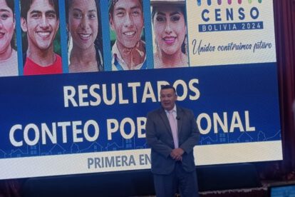 Censo 2024 en Bolivia según el INE