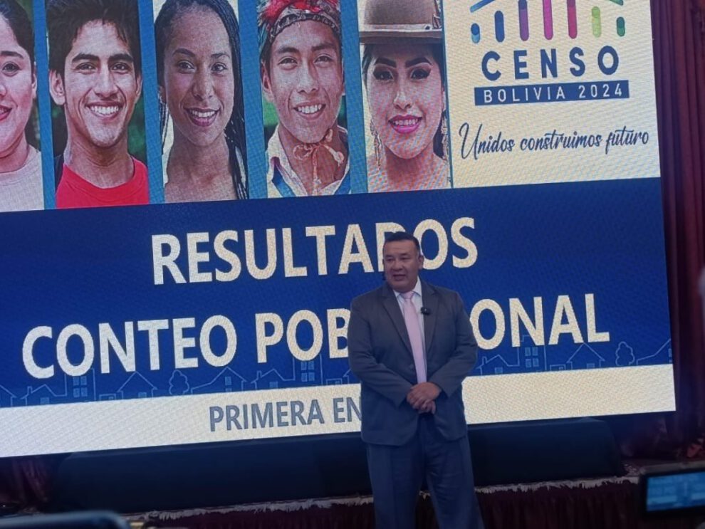 Censo 2024 en Bolivia según el INE