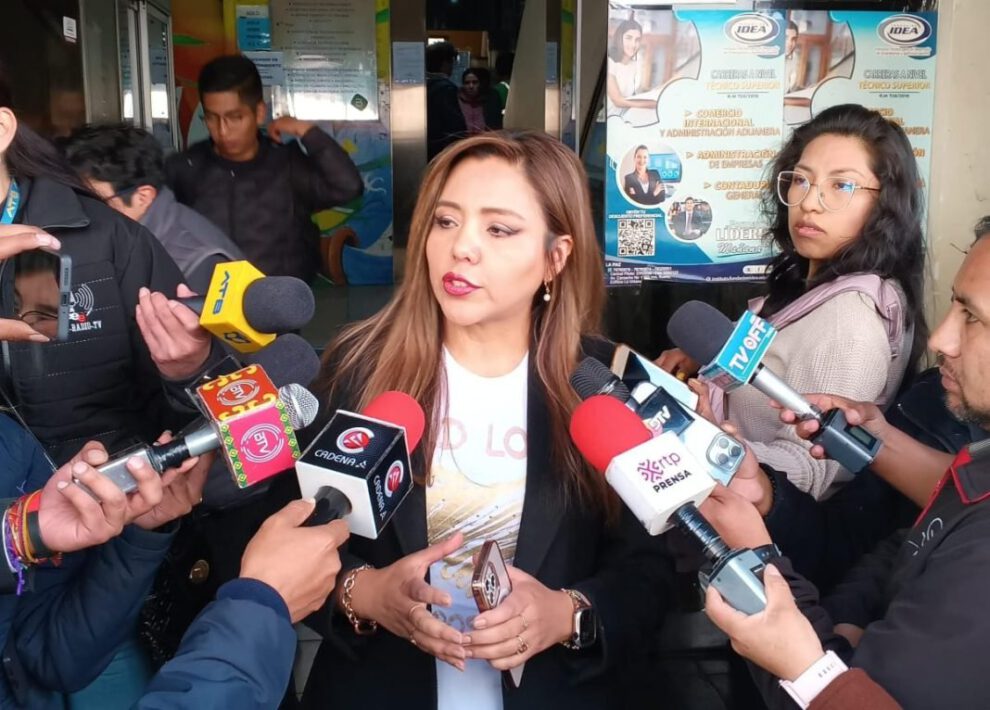 La viceministra de Comunicación, Gabriela Alcón, sobre el referéndum en Bolivia