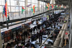 Empadronamiento judicial en largas filas