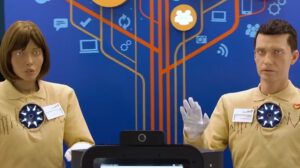 Robots humanoides como guías de museos