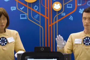 Robots humanoides como guías de museos