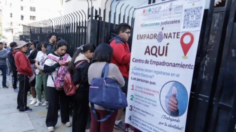 Cobros en empadronamiento Sucre