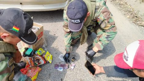 Operativo antidrogas incauta 135 gramos de cocaína camuflada en cajitas de fósforos