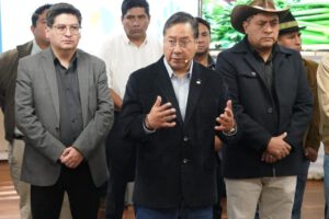 Centro de Monitoreo de precios inaugurado por Luis Arce