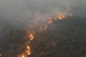 sanciones por quemas ilegales en Bolivia