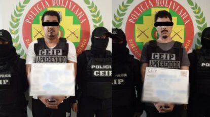 Dos miembros del PCC de Brasil arrestados en Santa Cruz