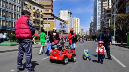 Operativo masivo de Policía para garantizar seguridad en el Día del Peatón