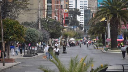 Celebración del Día del Peatón en La Paz y El Alto
