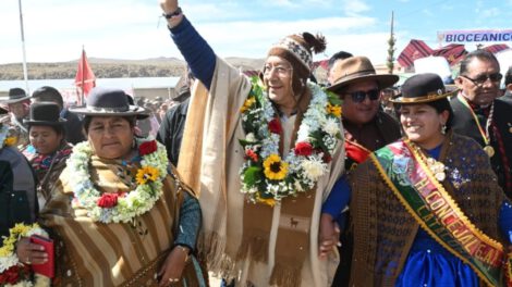 recinto aduanero en Catacora entre Bolivia y Perú