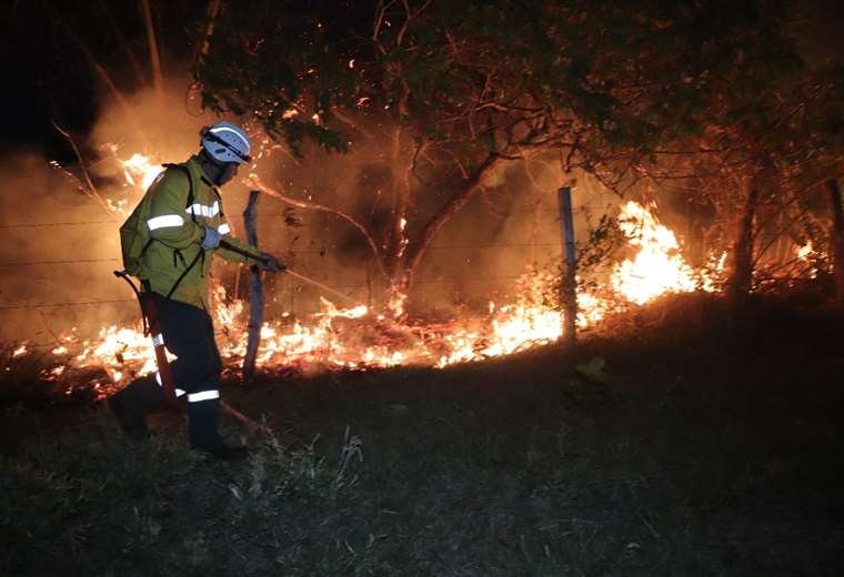 Incendios en Guarayos provocados por tres individuos