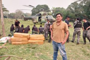 Retención de equipos de televisión en Santa Cruz