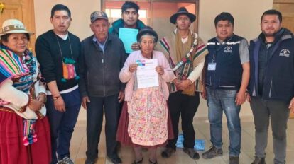 Productores de quinua registrados para compra y transporte de diésel