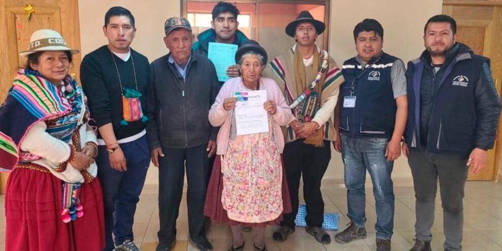 Productores de quinua registrados para compra y transporte de diésel