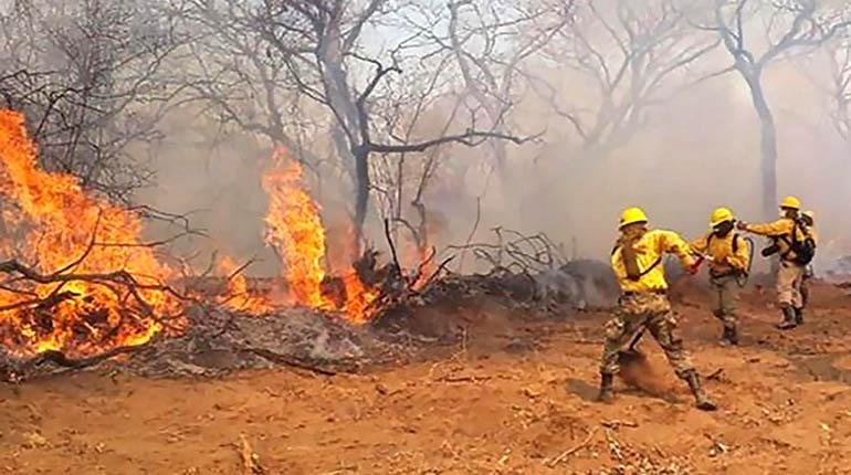 Incendios forestales en Bolivia