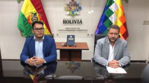 Omar Alarcón Saigua, presidente ejecutivo de Yacimientos de Litio Bolivianos