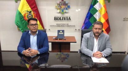 Omar Alarcón Saigua, presidente ejecutivo de Yacimientos de Litio Bolivianos