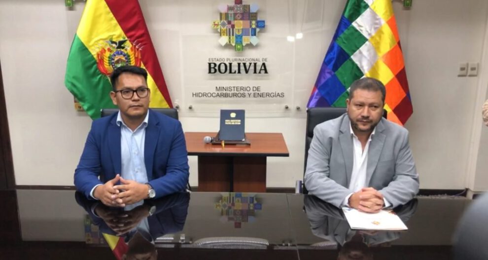 Omar Alarcón Saigua, presidente ejecutivo de Yacimientos de Litio Bolivianos