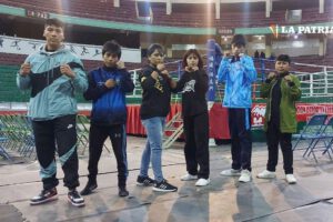 Torneo nacional de boxeo en Santa Cruz
