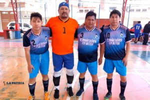 Torneo de futsal de los joyeros en Oruro